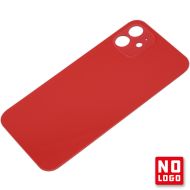 Buy reliable spare parts with Lifetime Warranty | Big Hole No Logo Rear Glass Cover for iPhone 12 Mini Red | Fast Delivery from our warehouse in Sweden!