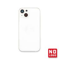 Buy reliable spare parts with Lifetime Warranty | Rear Glass with Frame No Logo for iPhone 13 Starlight (White) | Fast Delivery from our warehouse in Sweden!