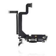 Charging Port Flex Cable for iPhone 14 Pro Max Space Black - Thepartshome.se