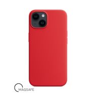 Buy reliable spare parts with Lifetime Warranty | Silicone Case with Magsafe for iPhone 13/13 Pro/14 Superb Red | Fast Delivery from our warehouse in Sweden!