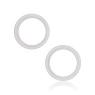 Rear Camera Lens Ring for iPhone 13/13 Mini Starlight White (2 pcs/set)