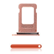 SIM card tray iphone XR coral korall orange simkortshållare XR SIM-kort trey tray SIM-tray holder