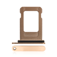 Single SIM Card Tray For iPhone 12 Pro/12 Pro Max/13 Pro/13 Pro Max - Gold