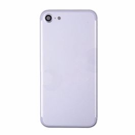 Back Cover with Frame for iPhone 7 - Silver