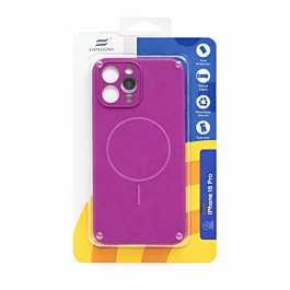 Svensson+ MagSafe Silicon Case For iPhone 16 Pro Hot Pink - Thepartshome.eu