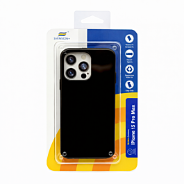 Svensson+ Black PU Case With MagSafe for iPhone for iPhone 15 Pro Max - Thepartshome.eu