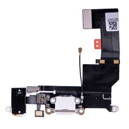Charging Port Flex Cable for iPhone SE - White