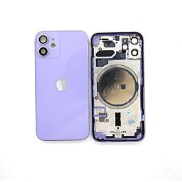 iPhone 12 Mini Back Housing Original Pulled Purple - Thepartshome.eu