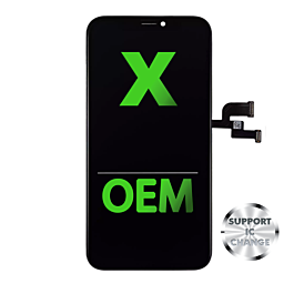 Screen Assembly for iPhone X OEM With Original OLED High Quality IC and Flex - Thepartshome.eu