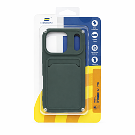 Svensson+ Card Holder Silicon Case For iPhone 17 Pro Green -  Thepartshome.eu