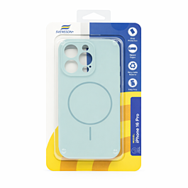Svensson+ MagSafe Silicon Case For iPhone 16 Pro Green  - Thepartshome.eu
