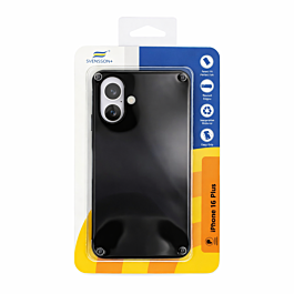Svensson+ Premium Silicon Case For iPhone 16 Plus Black - Thepartshome.eu