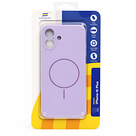 Svensson+ MagSafe Silicon Case For iPhone 16 Plus Morandi Purple - Thepartshome.eu