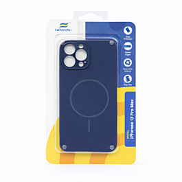Svensson+ MagSafe Silicon Case For iPhone 13 Pro Max Dark Blue   - Thepartshome.eu