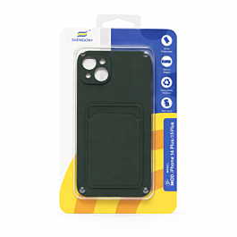 Svensson+ Card Holder Silicon Case For iPhone 14 Plus/15 Plus Green -  Thepartshome.eu