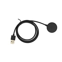 USB-A Samsung Watch Wireless Charging Cable With Black 1m