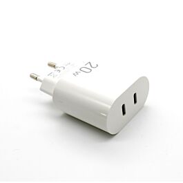 Dual USB-C 20W Charging Adapter with CE and RoHS tested and marked - Thepartshome.eu
