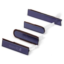Sony Xperia Z (C6602) Plug Cover Set [4pcs/set][Purple]