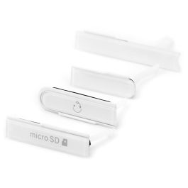 Sony Xperia Z (C6602) Plug Cover Set [4pcs/set][White]