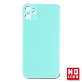 Buy reliable spare parts with Lifetime Warranty | Big Hole No Logo Rear Glass Cover for iPhone 11 Green | Fast Delivery from our warehouse in Sweden!