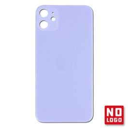 Buy reliable spare parts with Lifetime Warranty | Big Hole No Logo Rear Glass Cover for iPhone 11 Purple | Fast Delivery from our warehouse in Sweden!