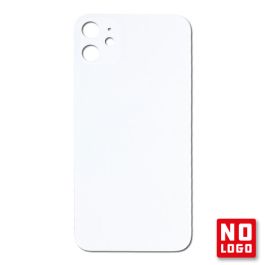 Buy reliable spare parts with Lifetime Warranty | Big Hole No Logo Rear Glass Cover for iPhone 11 White | Fast Delivery from our warehouse in Sweden!