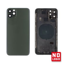 Buy reliable spare parts with Lifetime Warranty | Rear Glass with Frame No Logo for iPhone 11 Pro Max Midnight Green | Fast Delivery from our warehouse in Sweden!