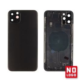 Buy reliable spare parts with Lifetime Warranty | Rear Glass with Frame No Logo for iPhone 11 Pro Max Space Grey | Fast Delivery from our warehouse in Sweden!