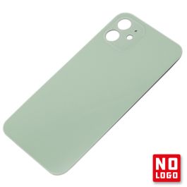Buy reliable spare parts with Lifetime Warranty | Big Hole No Logo Rear Glass Cover for iPhone 12 Mini Green | Fast Delivery from our warehouse in Sweden!
