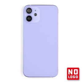 Buy reliable spare parts with Lifetime Warranty | Rear Glass with Frame No Logo For iPhone 12 Mini Purple | Fast Delivery from our warehouse in Sweden!