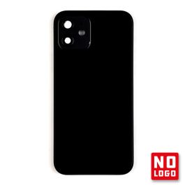 Buy reliable spare parts with Lifetime Warranty | Rear Glass with Frame No Logo For IPhone 12 Black | Fast Delivery from our warehouse in Sweden!