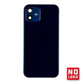 Buy reliable spare parts with Lifetime Warranty | Rear Glass with Frame No Logo For IPhone 12 Blue | Fast Delivery from our warehouse in Sweden!
