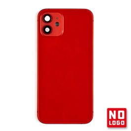 Buy reliable spare parts with Lifetime Warranty | Rear Glass with Frame No Logo For IPhone 12 Red | Fast Delivery from our warehouse in Sweden!