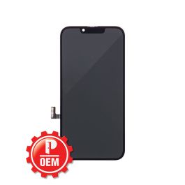Buy reliable spare parts with Lifetime Warranty | Screen Assembly for iPhone 13 with original OLED and aftermarket glass cover | Fast Delivery from our warehouse in Sweden!