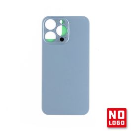 Buy reliable spare parts with Lifetime Warranty | Big Hole No Logo Rear Glass Cover for iPhone 13 Pro Sierra Blue | Fast Delivery from our warehouse in Sweden!