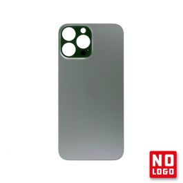 Buy reliable spare parts with Lifetime Warranty | Big Hole No Logo Rear Glass Cover for iPhone 13 Pro Max Alpine Green | Fast Delivery from our warehouse in Sweden!