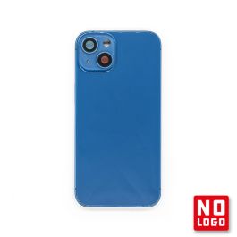 Buy reliable spare parts with Lifetime Warranty | Rear Glass with Frame No Logo for iPhone 13 Blue | Fast Delivery from our warehouse in Sweden!