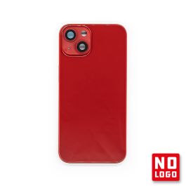 Buy reliable spare parts with Lifetime Warranty | Rear Glass with Frame No Logo for iPhone 13 Red | Fast Delivery from our warehouse in Sweden!