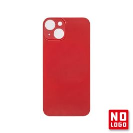 Buy reliable spare parts with Lifetime Warranty | Big Hole No Logo Rear Glass Cover for iPhone 14 Red | Fast Delivery from our warehouse in Sweden!