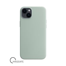 Silicone Case with Magsafe for iPhone 13 Pro Max/14 Plus Superb Eucalyptus (Green)