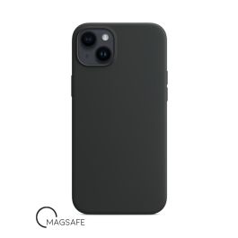 Buy reliable spare parts with Lifetime Warranty | Silicone Case with Magsafe for iPhone 13 Pro Max/14 Plus Superb Midnight Black | Fast Delivery from our warehouse in Sweden!
