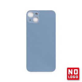 Buy reliable spare parts with Lifetime Warranty | Big Hole No Logo Rear Glass Cover for iPhone 14 Plus Blue | Fast Delivery from our warehouse in Sweden!
