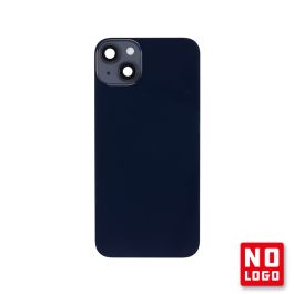 Buy reliable spare parts with Lifetime Warranty | Rear Glass No Logo With Camera Lens for iPhone 14 Plus Midnight (Black) | Fast Delivery from our warehouse in Sweden!