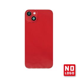Buy reliable spare parts with Lifetime Warranty | Rear Glass No Logo With Camera Lens for iPhone 14 Plus Red | Fast Delivery from our warehouse in Sweden!