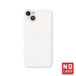 Buy reliable spare parts with Lifetime Warranty | Rear Glass No Logo With Camera Lens for iPhone 14 Plus Starlight (White) | Fast Delivery from our warehouse in Sweden!