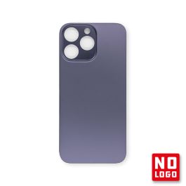 Buy reliable spare parts with Lifetime Warranty | Big Hole No Logo Rear Glass Cover for iPhone 14 Pro Max Deep Purple | Fast Delivery from our warehouse in Sweden!