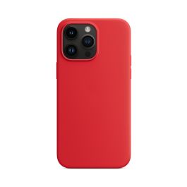 Buy reliable spare parts with Lifetime Warranty | Silicone Case with Magsafe for iPhone 14 Pro Max Premium Red | Fast Delivery from our warehouse in Sweden!