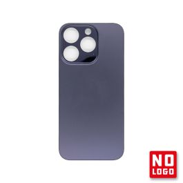 Buy reliable spare parts with Lifetime Warranty | Big Hole No Logo Rear Glass Cover for iPhone 14 Pro Deep Purple | Fast Delivery from our warehouse in Sweden!