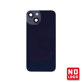 Buy reliable spare parts with Lifetime Warranty | Rear Glass No Logo With Camera Lens for iPhone 14 Midnight (Black) | Fast Delivery from our warehouse in Sweden!