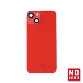 Buy reliable spare parts with Lifetime Warranty | Rear Glass No Logo With Camera Lens for iPhone 14 Red | Fast Delivery from our warehouse in Sweden!